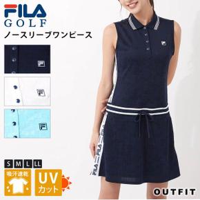 3136766 FILA GOLF 필라 골프 골프웨어 원피스 여성 민소매 흡한 속건 차가 CA3233820