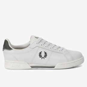 (B722 Leather) FRED PERRY 아이코닉 남성 레더 스니커즈 SFPM2436311-W22