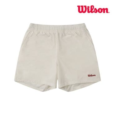 윌슨 여성 테크에센셜 5인치 쇼츠 크림 (W253002NPH71CRM)