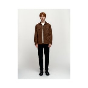 Suede Outer Shirt_Brown