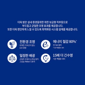 LED 직부등 10W 주광색 현관등 복도 계단 베란다 조명