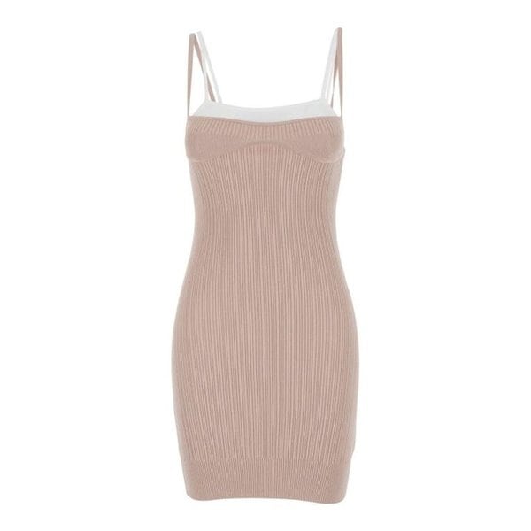 26SS 디젤 M 잔드라 니트 탱크 드레스 A20830 0WICK 7AW PINK DOM