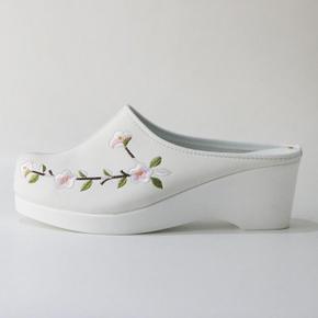 국내제작 여성 한복 신발 슬리퍼 공단 꽃신중굽 (S4380308)