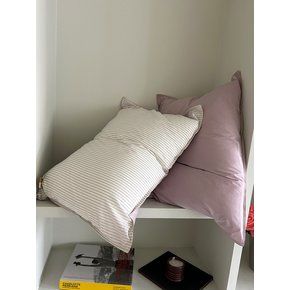 라인 스트라이프 양면사용 고밀도 베개커버 5070 (8colors)