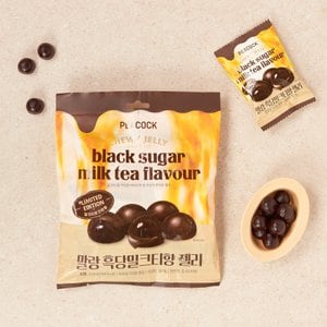 피코크 (G)  피코크 말랑흑당밀크티향젤리 36g*6입