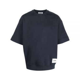 질샌더 질샌더 24 SWEATSHIRT SS (J47GC0110 J20039 402) (크루넥 반팔 스웨트셔츠)