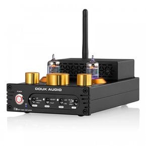 Douk Audio X1 Bluetooth 5.0 진공관 앰프 MM 포노 앰프 턴테이블 용 320W