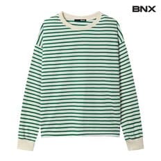 BNX 스트라이프 긴팔 맨투맨 (BX1TS002L0)