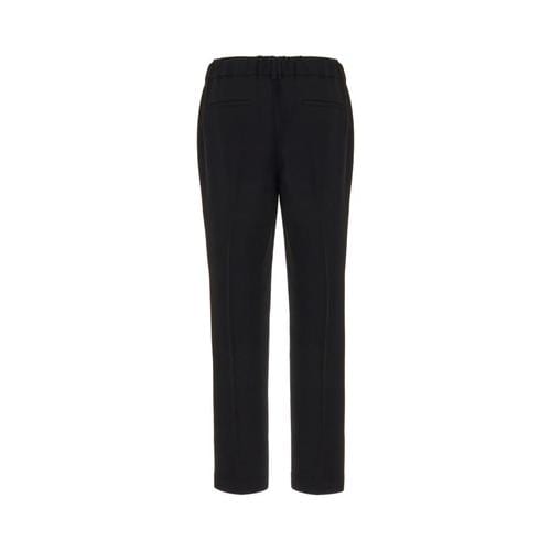 브루넬로 쿠치넬리 스트레이트 팬츠 MA029P1673 C101 BLACK