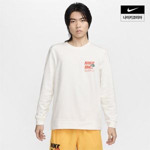 나이키 맨즈 나이키 드라이 핏 플리스 긴팔 피트니스 크루 NIKE FN3991-133