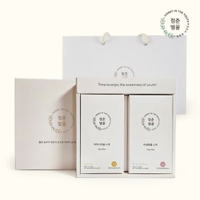 청춘벌꿀 꽃꿀스틱 세트 3호(10g x 24개/아카시아,야생화) x 2세트