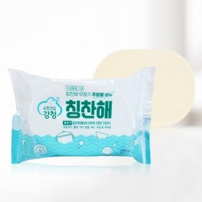 강청 친환경 녹색인증 칭찬해 항균 1종 주방설거지비누250g X 10개입 주방고체비누