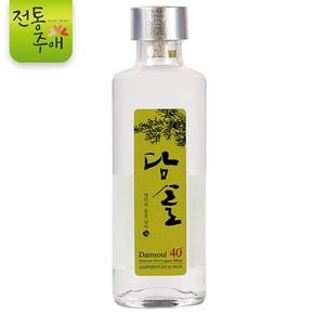 전통주애 맛보기술 박흥선명인 솔송주 담솔 40도 180ml 리큐르