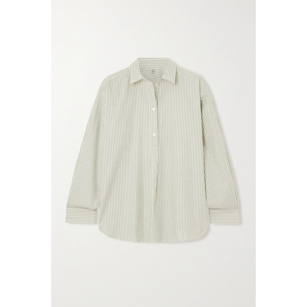 스트라이프 코튼 포플린 셔츠 1647597321552695