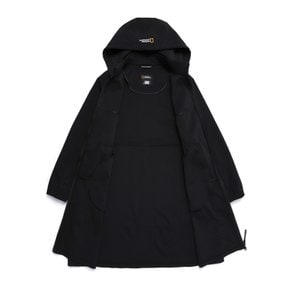 N251WFT083 여성 시그너스 우븐 롱 풀집업  CARBON BLACK