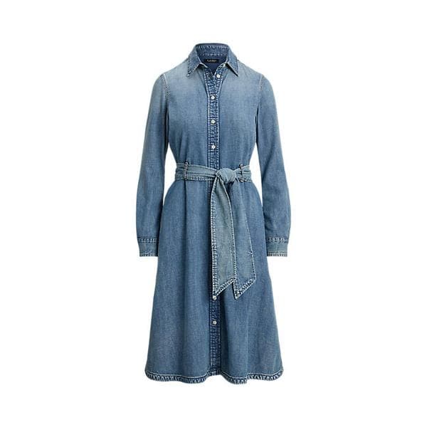 벨트 데님 셔츠드레스(WMLRDRSS6820200410)