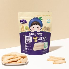 떡뻥 유기농 블루베리쌀과자 10+2