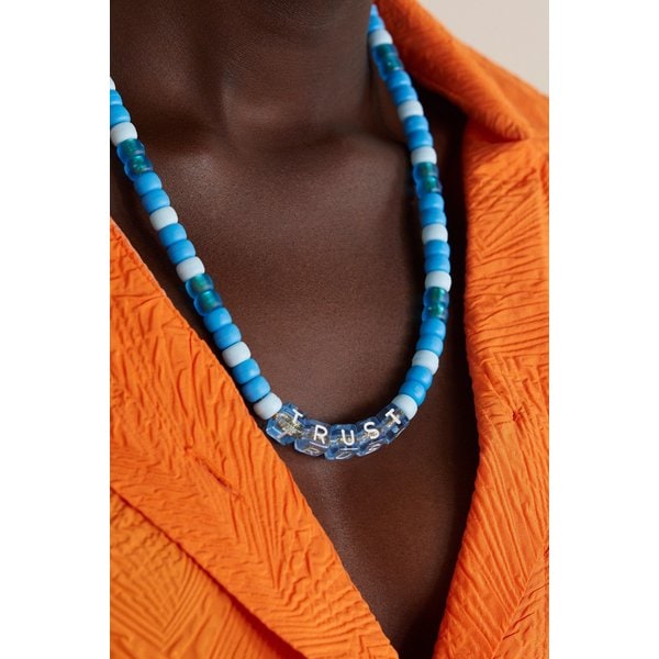 로렌 루빈스키 트러스트 비즈 코드 네크리스 블루 22250442026425575