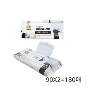 찌든때제거 물티슈 만능청소걸레180매