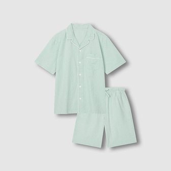 JAJU 남 시어서커 5부 파자마 세트 J2162011750CF