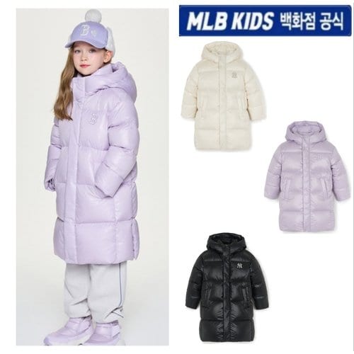 MLB키즈 [백화점공식] 25년FW 에어 데일리 글로시 롱 구스다운 (3color) 7ADJB1556