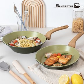 [BIZ][SILVERSTAR] 실버스타 오브니 티타늄코팅 인덕션IH 셰프후라이팬 24cm