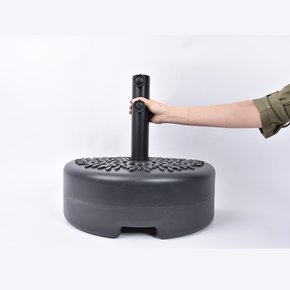 하프 파라솔 전용 물통 받침 파라솔고정 지지대 받침대