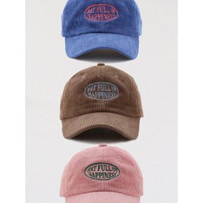 F.O.H Corduroy Ball Cap_3 Colors