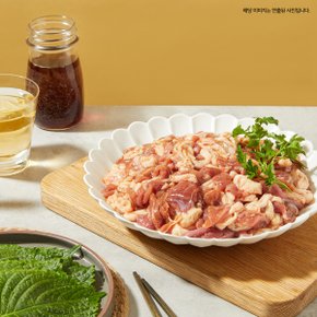 [냉장][정다운] 얇아서 맛있는 간장 오리주물럭 500g (불고기맛)