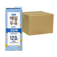 고단백 플레인 저당두유  190ml 48팩