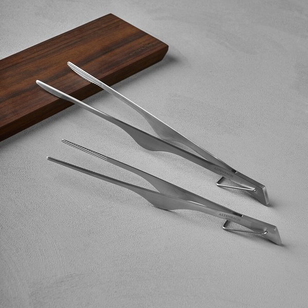 파인그립 스텐 핀셋 집게 2종 세트