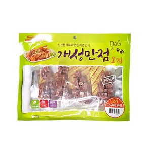 피플펫 개성만점 오리 고구마 큐브 300g 강아지 간식