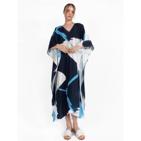 TWO WAY CAFTAN DRESS LONG (GREEN, NAVY)