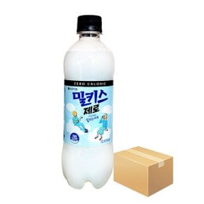 밀키스 제로 500ml x 24펫 / 롯데 암바사 소다음료