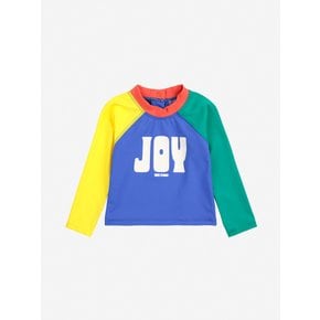 [공식스토어] 25SS  베이비 조이 컬러블락 스윔 티셔츠 B125AB098