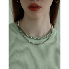 green pearl neacklace (2size)