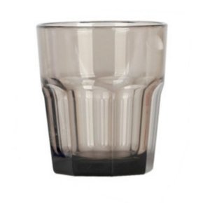 국산 PC컵 플라스틱 팔각 물컵 카페 식당 업소용 음료수컵 270ml 5개
