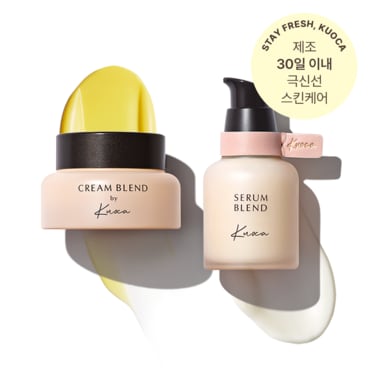 쿠오카 [쿠오카 공식] 보습 듀오 (크림 40ml+세럼 30ml)