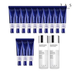 쟈스 글루타치온 크림 30ml x13 + 세럼 130ml x2 /홈쇼핑패키지_ (S10694690)