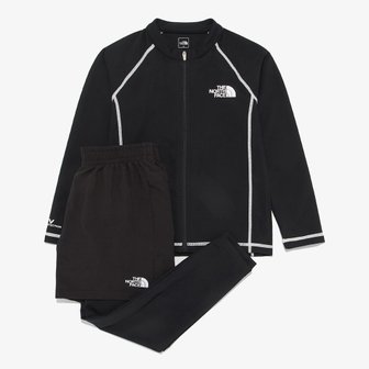 노스페이스 [노스페이스키즈 공식] NJ5JR20S 키즈 서프사이드 집업 세트_BLACK