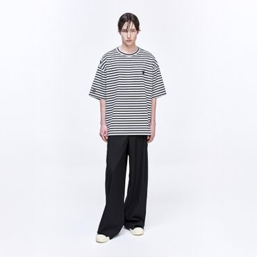 송지오 지제로 팬서 커브컷 티셔츠 블랙 SH3TS822BK