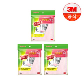 3M 천연펄프행주(3매입) 3개세트