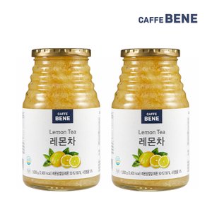 카페베네 레몬차 1kg+레몬차 1kg 과일청