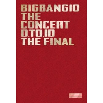  [일본발매] 빅뱅10 더콘서트 0 TO 10 THE FINAL 디럭스 에디션 3블루 레이 2CD 포토 북