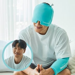 김종국픽 젤 슬리브+헤드밴드 2PACK 냉온찜질/근육통완화/붓기완화