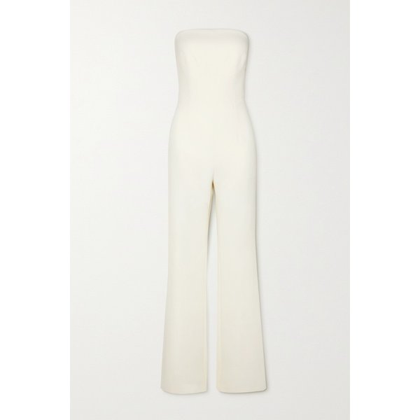 사피야 마이린 스트랩리스 스트레치 크레이프 점프수트 아이보리 38063312418739241