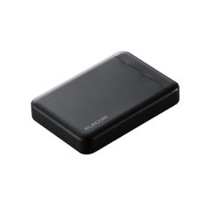 ELECOM HDD 2TB ELP-EDV020UBK 외장 하드 디스크 비디오 카메라에서 직접 저장 충격 흡수 이너