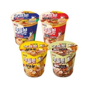 농심 누들핏 육개장맛 1개+김치사발면맛 1개+카구리맛 1개+짜파구...