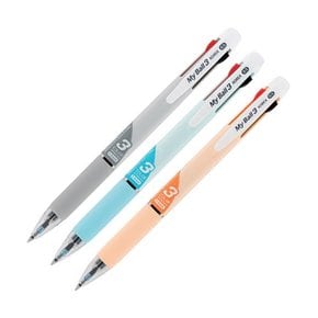 [마이펜] 유성펜 마이볼 3색 0.5mm