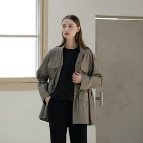 Khaki Cargo Jacket